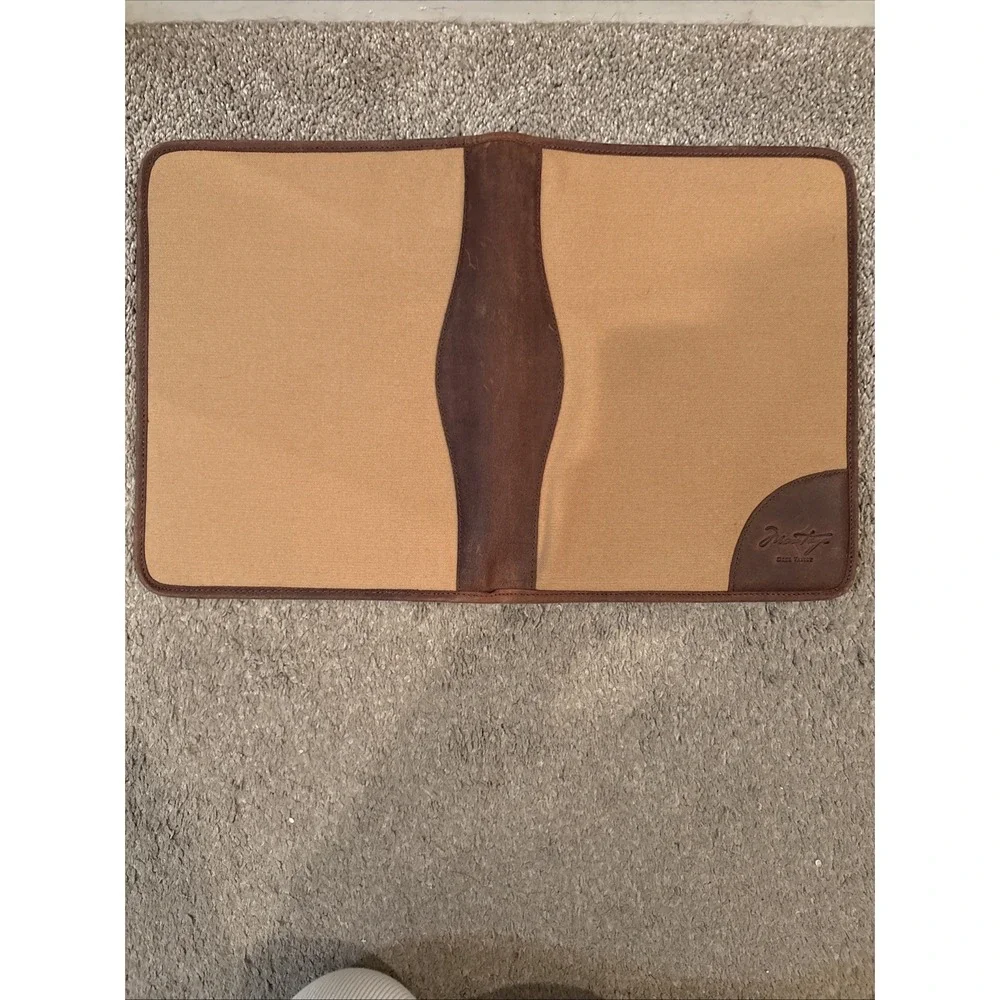 Canyon Outback Leather Meeting Portfolio Brown 12.5 x 9.75